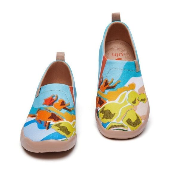 UIN x National Gallery Collaboration Slip On Art Travel Shoes- ballet dancers - Picture 3 of 12